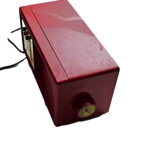 Vintage Sylvania R5485 AM Tube Clock Radio – Circa 1955 - Picture 3 of 7